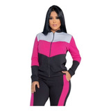 Conjunto De Moletom Feminino Barato Malha Crepe Promoção 