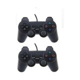 Pack 2 Joystick Control Dual Shock Para Ps2  Alt