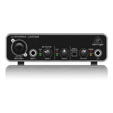 Interface Behringer Umc22 Revenda Oficial Com Nf E Garantia De 2 Anos Melhor Que Behringer Um2