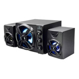 Subwoofer Parlante Monster Games Blowout 2.1 Sw919 Usb Rgb