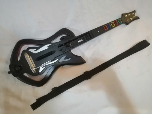 Guitarra Warriors Of Rock Wii Guitar Hero Edición Limitada 