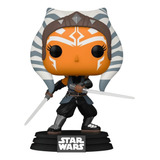 Boneco Funko Pop Ahsoka 464 Sabres De Luz Star Wars Original