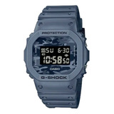 Reloj Hombre Casio Dw-5600ca-2dr G-shock Color De La Correa Gris Color Del Bisel Gris Color Del Fondo Negro