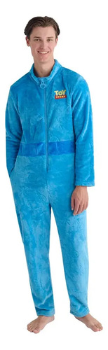 Mameluco Dormir Marcianos Toy Story Lu03 Azul/verde Hombre