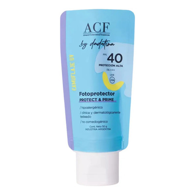 Fotoprotector Acf Dadatina Solar 40 Invisible Sin Color 50 G | MercadoLibre