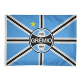 Bandeira Oficial Do Grêmio 90x1,28m Dupla Face 2 Panos