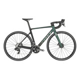 Bicicleta Ruta Scott Addict Rc10 Axs 23 Carbon 12 V Verde/ne Tamaño Del Marco 49 Cm