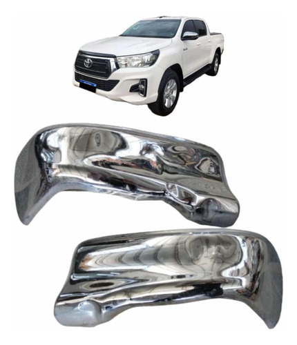 Punteras Paragolpe Trasero Original Hilux 2016 2021