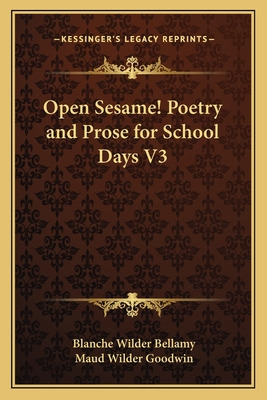 Libro Open Sesame! Poetry And Prose For School Days V3 - ...