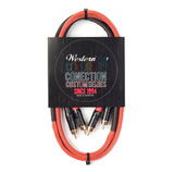Cable Audio Rca Stereo Mallado Western Rcax2o15 - 1,5mts