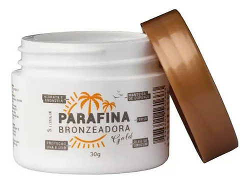 Parafina Bronzeadora 2 Unidades + Hidratante Spray Pós Sol