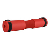 Cojin Protector De Cuello Para Barra Olimpica Sentadilla Color Rojo