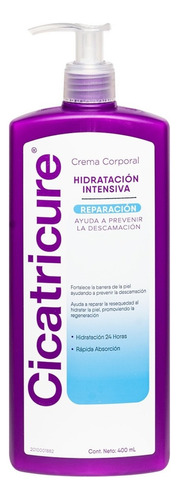 Crema Hidratante Para Cuerpo Cicatricure Hidratación Intensiva 400ml