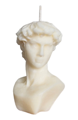 Vela Decorativa Busto Rey David Living Deco Home