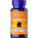 Puritan's Pride Lutein Luteina 40 Mg 120 Softgels