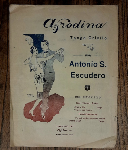 Afrodina Tango Criollo A Escudero Publicidad Fljador Cabello