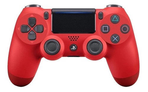 Controle Ps4 Dualshock 4 Vermelho Magma Red Original Sony