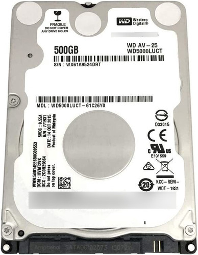 Western Digital Wdluct Av - Disco Duro Interno P