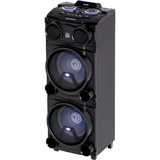 Torre Som Gradiente 1800w  Bluetooth 2x Woofers Sd Ubs P10