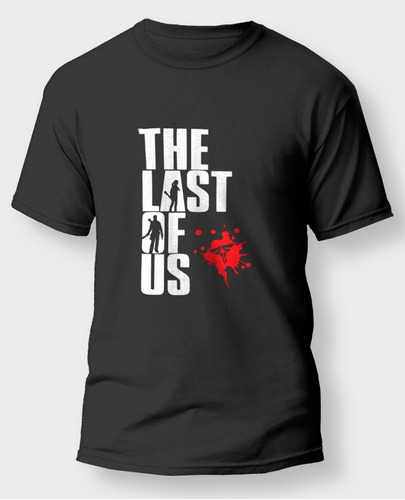 Polera The Last Of Us - Siluetas   - Niños Y Adultos 