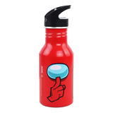 Garrafa Squeeze Alumínio 500ml Among Us Emergency Pacific