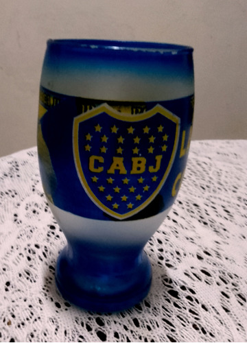 Vaso Copa De Boca Juniors Excelente