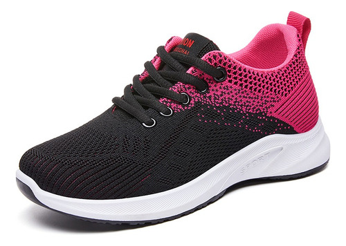 Zapatos Tenis Para Mujer Resistentes Los Golpes Con Cordone