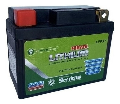 Bateria Hibari Litio Yb7-a Lfpx7 Suzuki Gs 125 