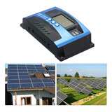 Controlador De Carga Solar 30a 12v/24v Mppt, Usb 5v, Lcd