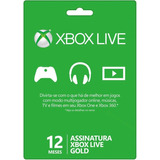 Live Gold 12 Meses Código 25 Digitos Envio Imediato