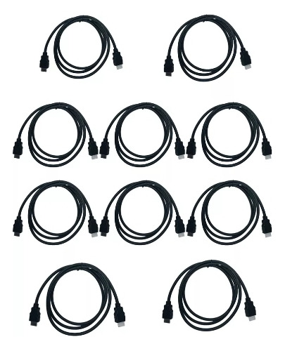 Cables Hdmi 10 Piezas Nuevas De 1.8m 
