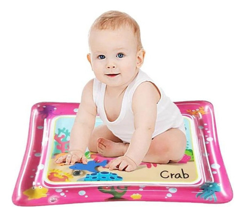 Alfombra Sensorial Para Bebé, Cojín Inflable De Agua