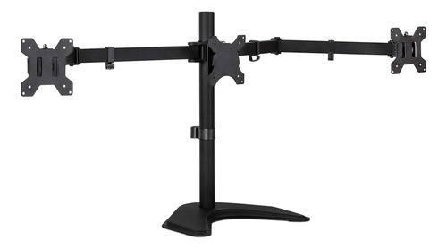 Soporte Triple Para Monitor De 19-24 Pulgadas Con Brazos Aju