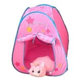 Carpa Para Niños Infantil Con Diseños Camping + Peluche 