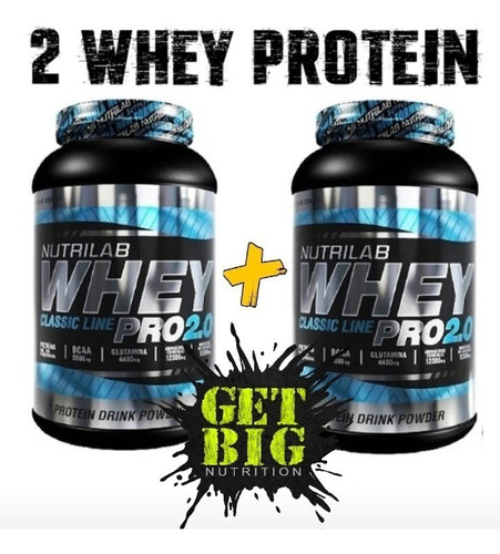 Whey Pro Nutrilab!! 2 Unidades! Combo!!