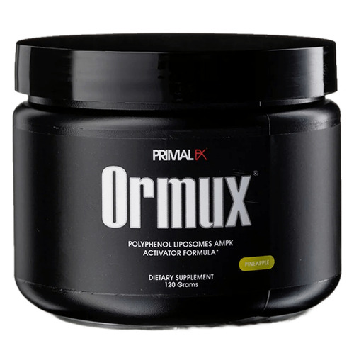 Suplemento En Polvo Primal Fx  Ormux Carbohidratos Sabor Piña En Pote De 120g