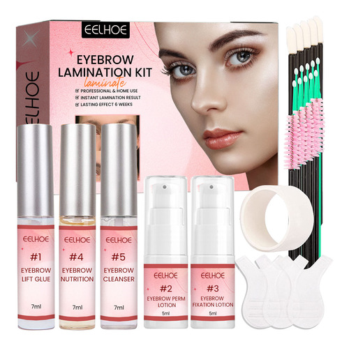 Kit De Laminación De Cejas Eyebrow Perm Instant Lift Fuller