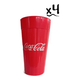 4 Copos Americano Long Drink Coca-cola 450ml  Nadir 2910  