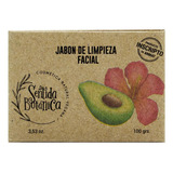 Jabón De Limpieza Facial Rostro Sentida Botánica Vegano 100g