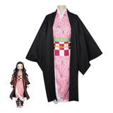 Set De Disfraz De Kamado Nezuko C For Adultos Y Niños