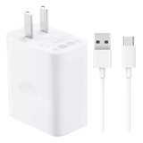 Cargador Oppo 33w Super Vooc Cable Tipo C Blanco Original