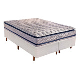 Cama Box Queen: Colchão Molas Paropas Masterpocket Ensacada