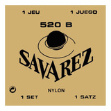 Encordoamento Savarez 520b Violão Nylon Tensão Leve France