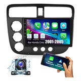 Estéreo De Coche Android 13 Para Honda Civic Radio 2001-2005