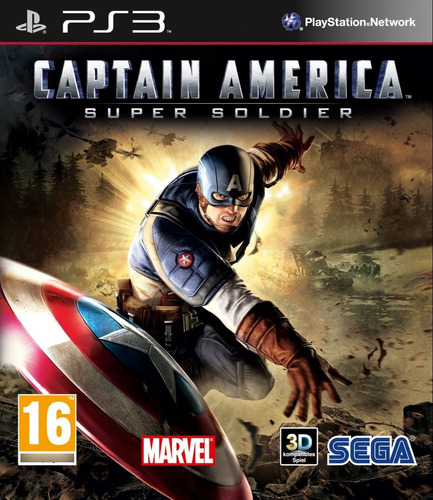 Captain America Playstation 3 Ps3 Fisico Usado