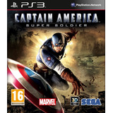 Captain America Playstation 3 Ps3 Fisico Usado