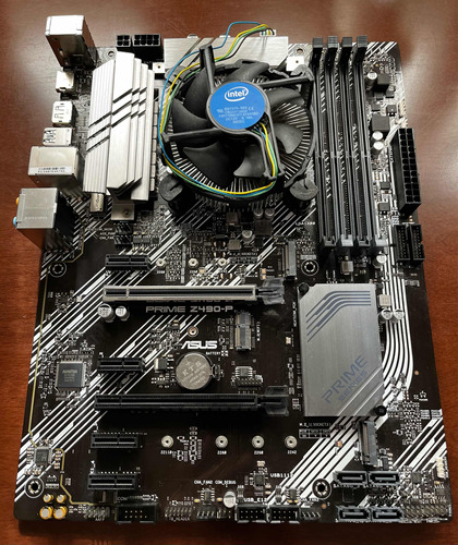 Asus Z-490 Prime + Intel I3-10100f