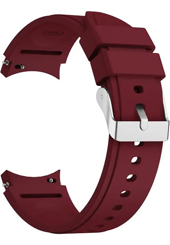 Correa Compatible Samsung Watch 4 & 5 Vinotinto 20mm