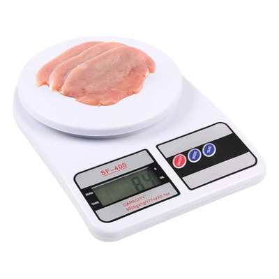 Báscula Digital Chica Cocina Balanza Gramera 1gr\u002F10kg Blanco 10 Kg | Meses sin interés
