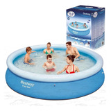 Pileta Inflable Redonda Bestway Fast Set 57273 5377lts Cuota